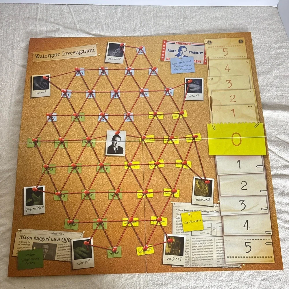Watergate Board Game -complete - Picture 7 of 12
